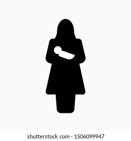 Nursery Room Icon Vector - Flat and Trendy Sign / Symbol Illustration.