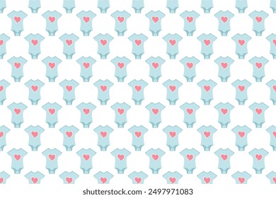 Nursery seamless pattern background. Colorful nursery iconic seamless pattern background