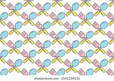 Nursery seamless pattern background template