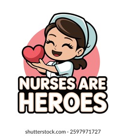 Nurses Are Heroes T Shirt Design