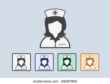 Nurses icons