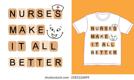 Nurses t shirt vector design