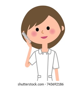 Nurse,Smart phone