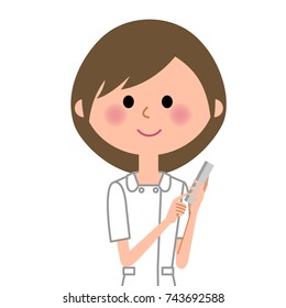 Nurse,Smart phone