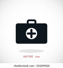 Nursing Bag icon, flat design best vector icon