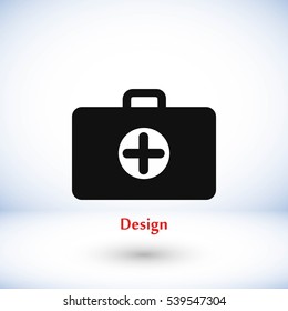 Nursing Bag icon, flat design best vector icon