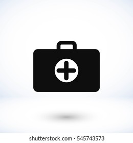 Nursing Bag icon, flat design best vector icon