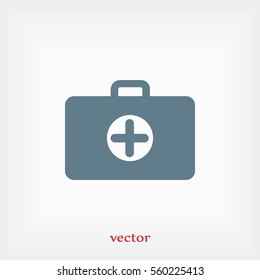 Nursing Bag icon, flat design best vector icon