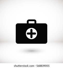 Nursing Bag icon, flat design best vector icon