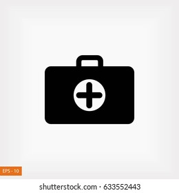 Nursing Bag icon, flat design best vector icon