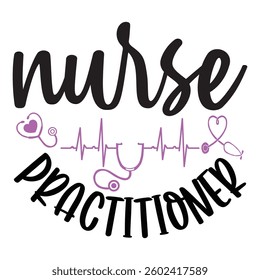 Nursing  Design Typography T-shirt Design Vector art .eps file