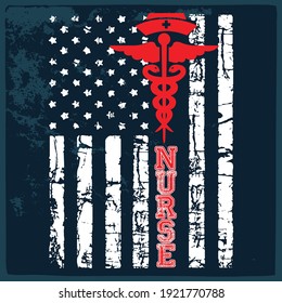 Nursing Design vector design for t shirt and any material 