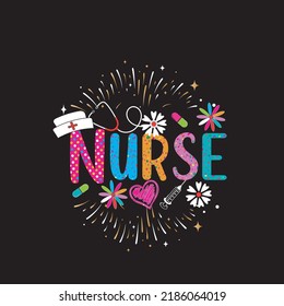 Nursing Funny T shirt Design