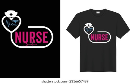 Nursing lettering quotes typographic vector t-shirt design. Nurses practitioner typographic saying design vintage, label, badge, logo, icon or t-shirt. Print t-shirt, gift,  textile, blouse, black.