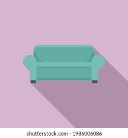 Nursing sofa icon. Flat illustration of Nursing sofa vector icon for web design