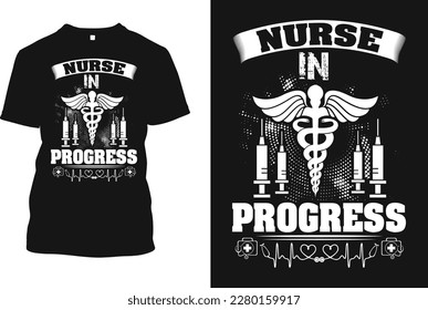 Nursing t shirt design for nurse lover.