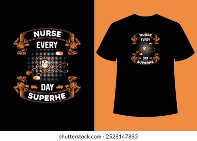 Pflege T-Shirt Design, T-Shirt Design 