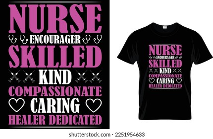 Nursing T-Shirt design
I am a skilled Graphic Designer. 
I can do Fantastic T-Shirt Designs according to customers' demands.
Customer satisfaction is my goal.
THANK YOU