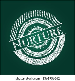 Nurture chalkboard emblem