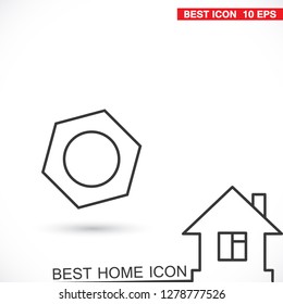 Nut Bolt Icon