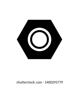 Nut Bolt Icon. Mobile concept and web design