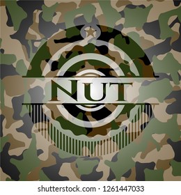 Nut camouflage emblem