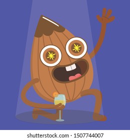nut chocolate in the spotlight