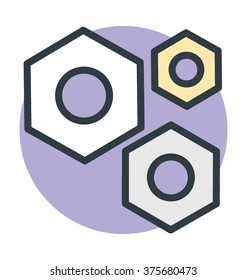 Nut Cool Vector Icon