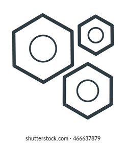 Nut Cool Vector Icon