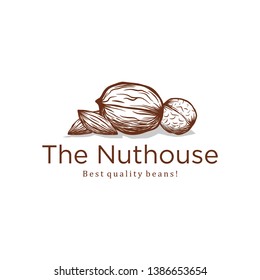 The Nut house logo design