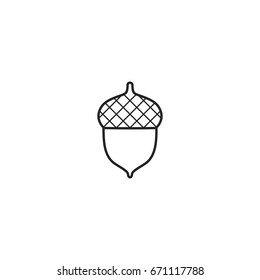 nut icon. sign design