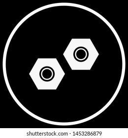 Nut icon for your project
