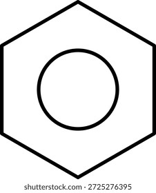 Icono de tuerca para su proyecto