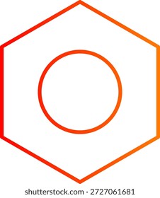 Icono de tuerca para su proyecto