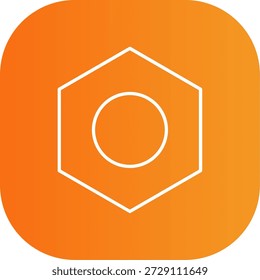 Icono de tuerca para su proyecto