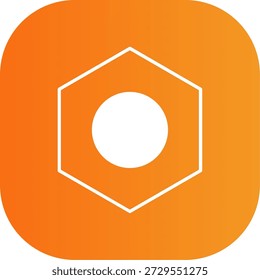 Icono de tuerca para su proyecto