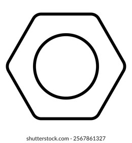 nut silhouette shape, black and white vector illustration, white background