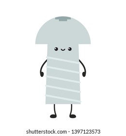 Nut steel character design. wallpaper. symbol.