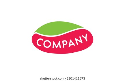 Nut Sun vector logo. Logo for natural product food.