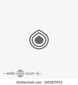 nut vector icon