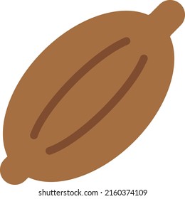 nut Vector illustration on a transparent background. Premium quality symmbols. Line Color vector icons for concept and graphic design.