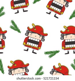 nutcracker christmas print