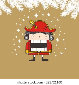 nutcracker christmas print