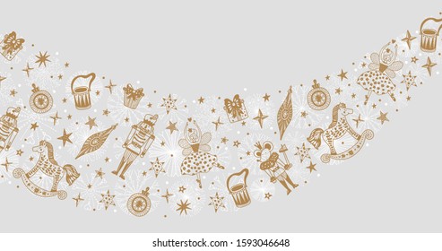 Nutcracker. Christmas wallpapers for your desktop.