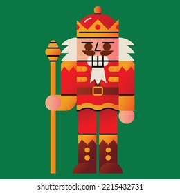 Nutcracker doll ornament for Christmas.