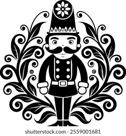 nutcracker, element, clipart, Christmas, holiday, leaf