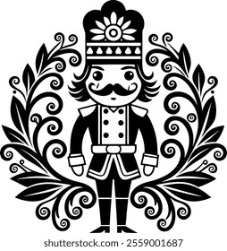 nutcracker, element, clipart, Christmas, holiday, leaf
