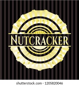 Nutcracker gold shiny badge