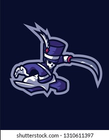 Nutcracker Skull E Sports Logo
