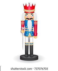 Nutcracker Soldier with sword